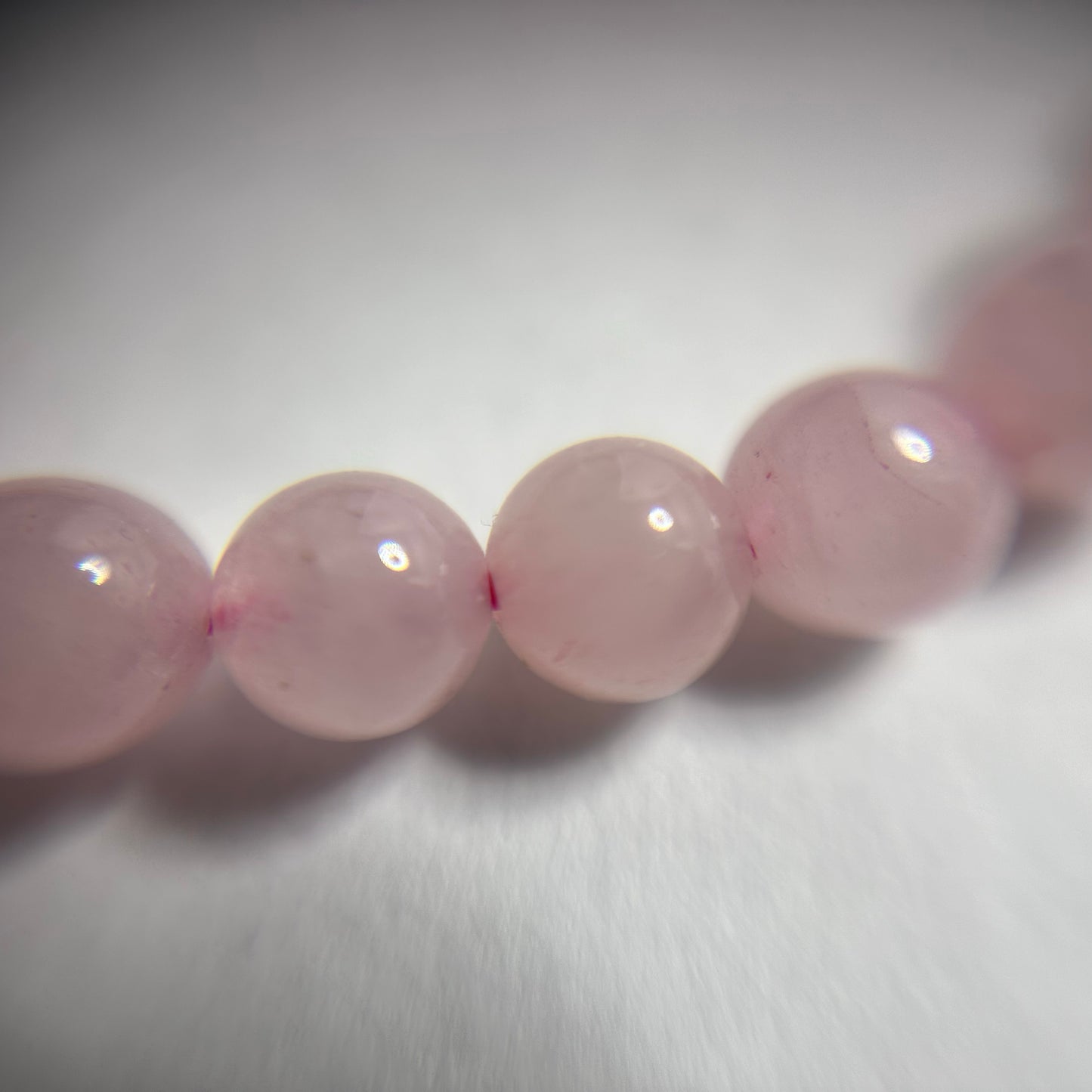 Bracciale in Quarzo Rosa