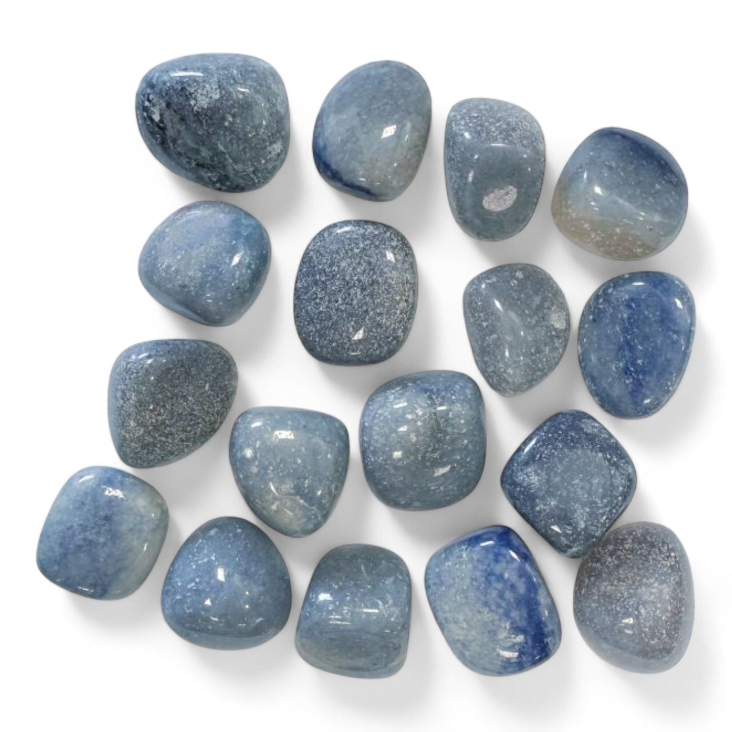 Avventurina blu burattata