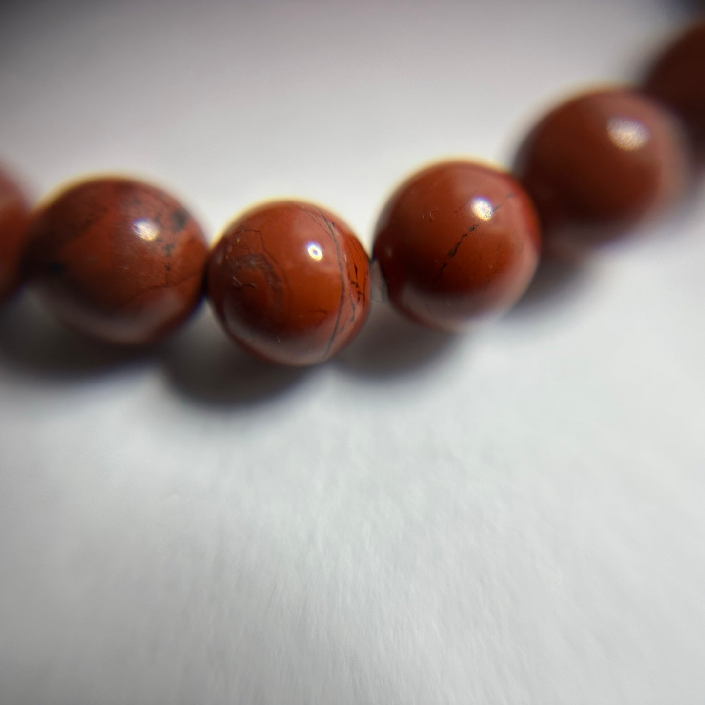 Bracciale in Diaspro Rosso