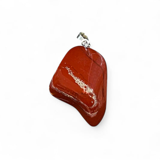 Pendente in Diaspro Rosso