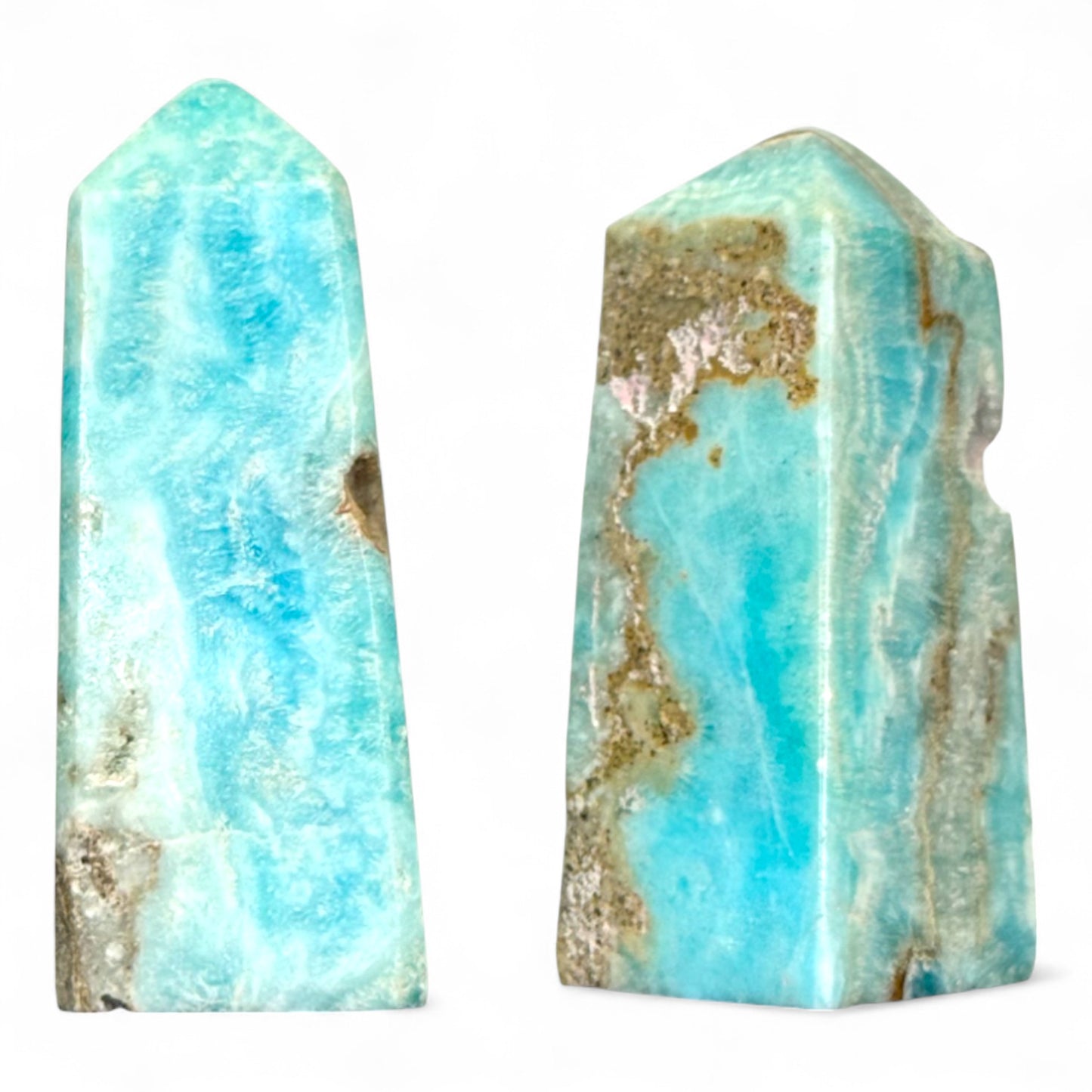 Torre in Aragonite Blu