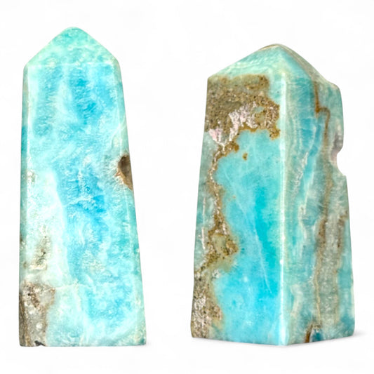 Torre in Aragonite Blu