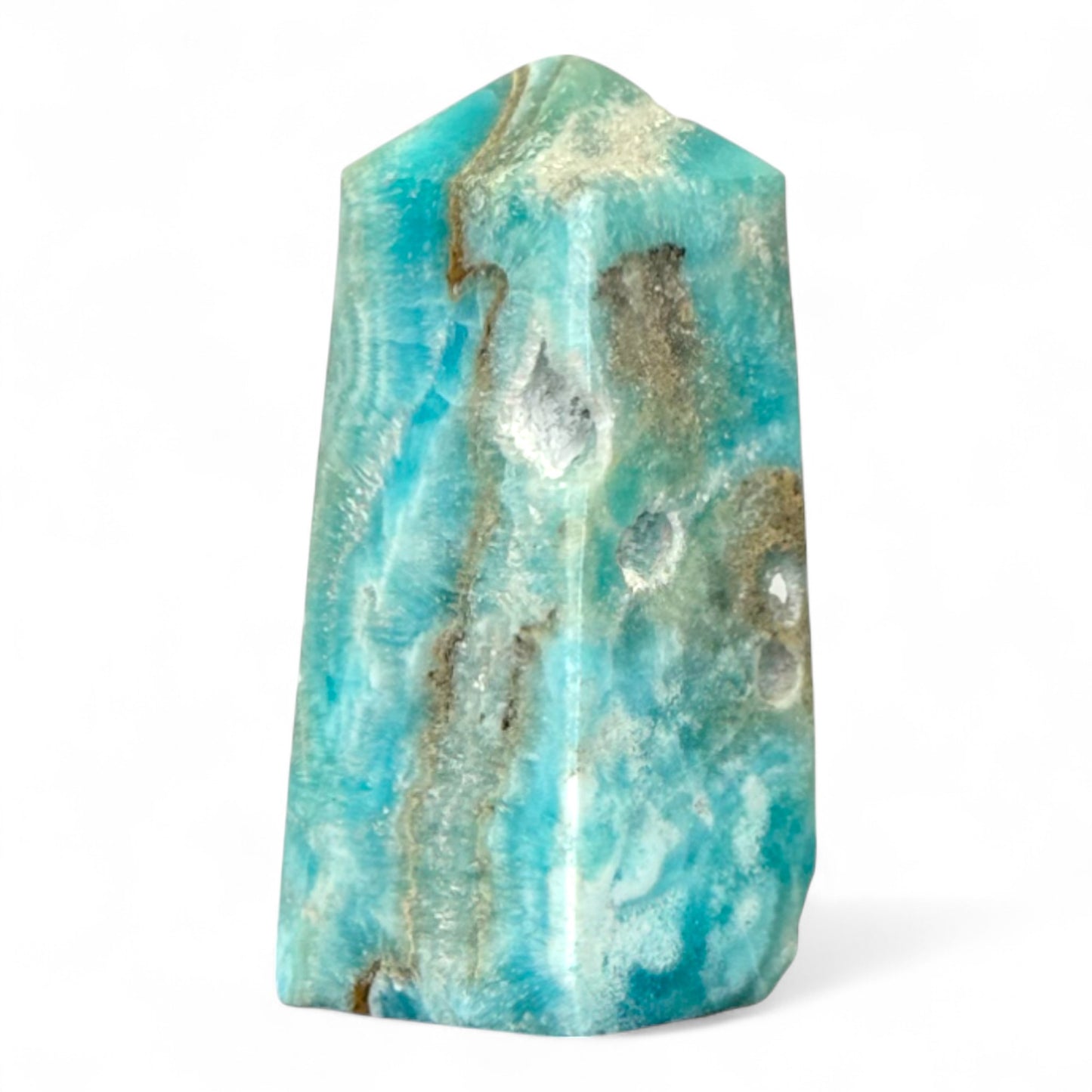 Torre in Aragonite Blu