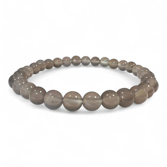 Bracciale in Agata Grigia