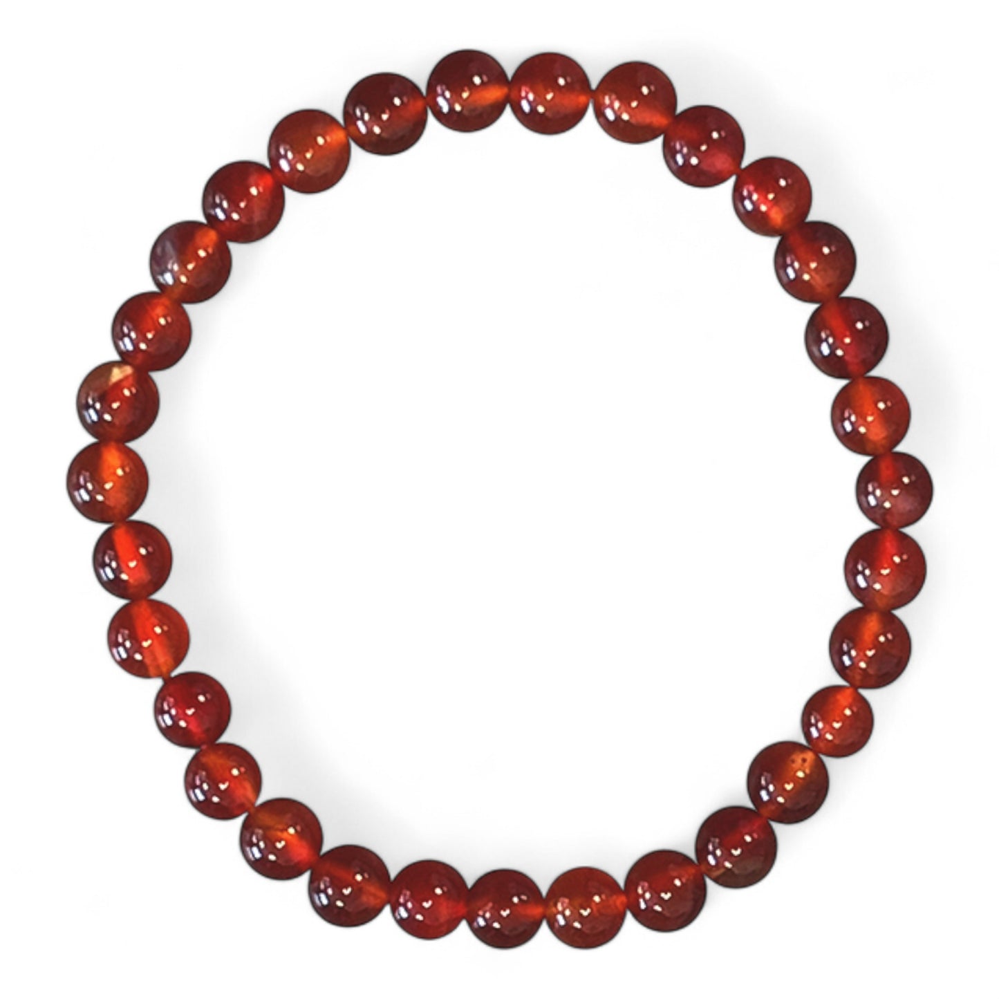 Bracciale in Agata Rossa