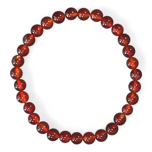 Bracciale in Agata Rossa