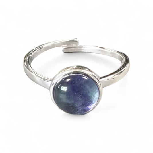 Anello in Argento 925 con Fluorite