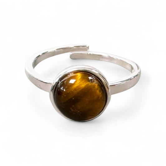 Anello in Argento 925 con Occhio di Tigre