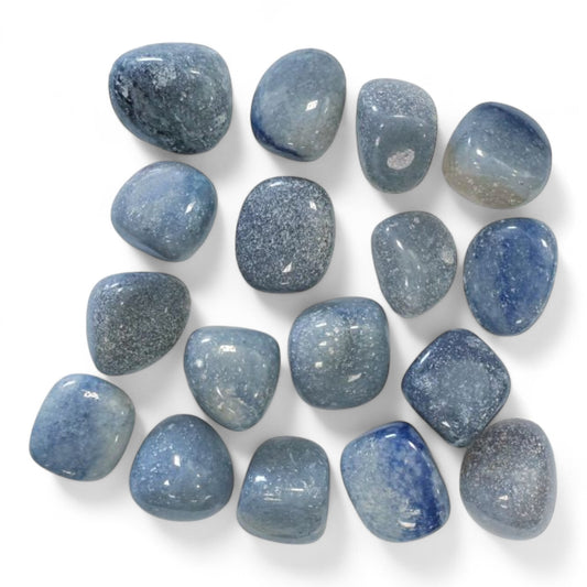Avventurina blu burattata