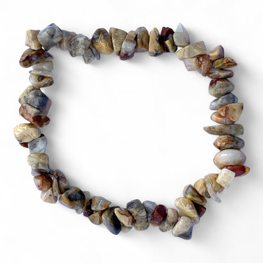 Bracciale in chips di Agata Crazy Lace
