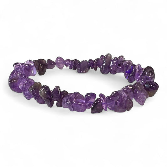 Bracciale in chips di Ametista