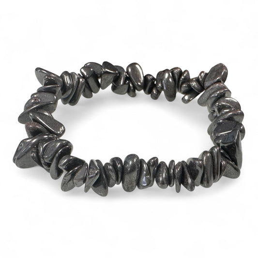 Bracciale in chips di Ematite