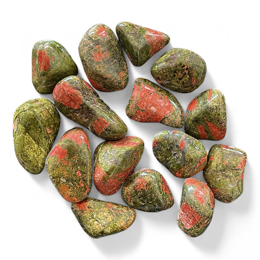 Unakite burattata