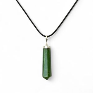 Pendente di Giada Nefrite in Argento 925