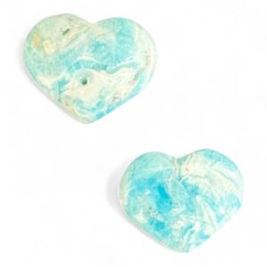 Cuore di Aragonite Blu