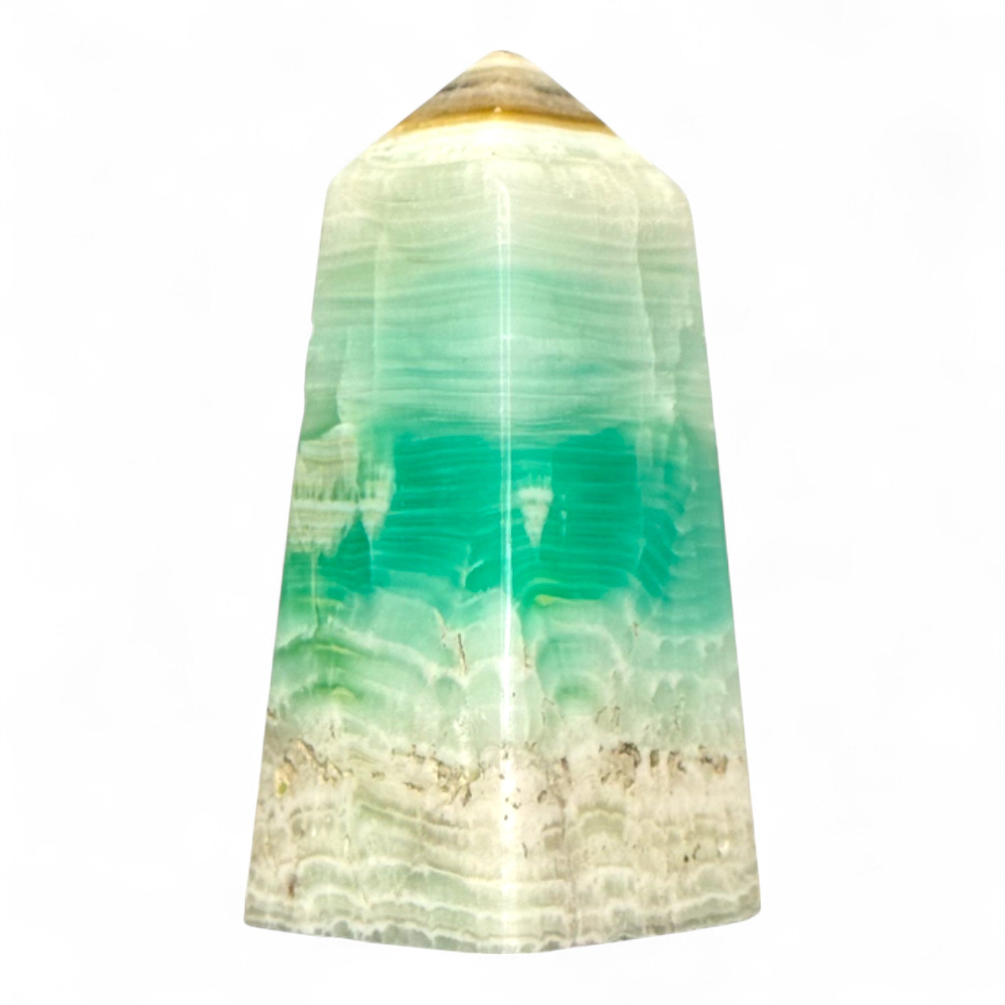 Torre in Aragonite Blu Fasciata - immagine 2