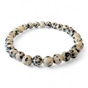 Bracciale in Diaspro Dalmata