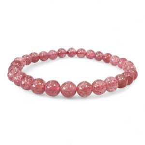 Bracciale in Quarzo Fragola